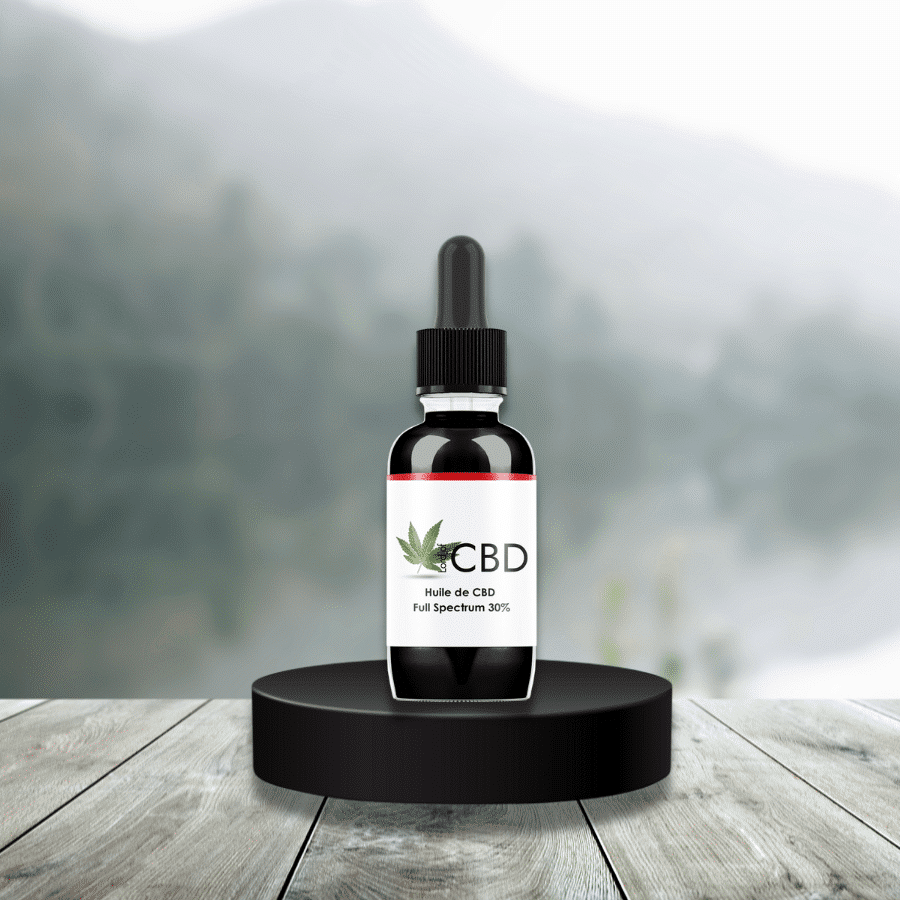 Full Spectrum CBD-olie 30% - Heer van CBD