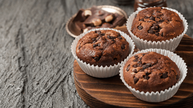 muffin de chocolate con cbd