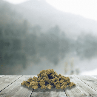 Kleine toppen Cannabubble CBD