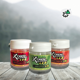 THC Xtrem 5mg Gummies: Mojito, Watermelon or Raspberry