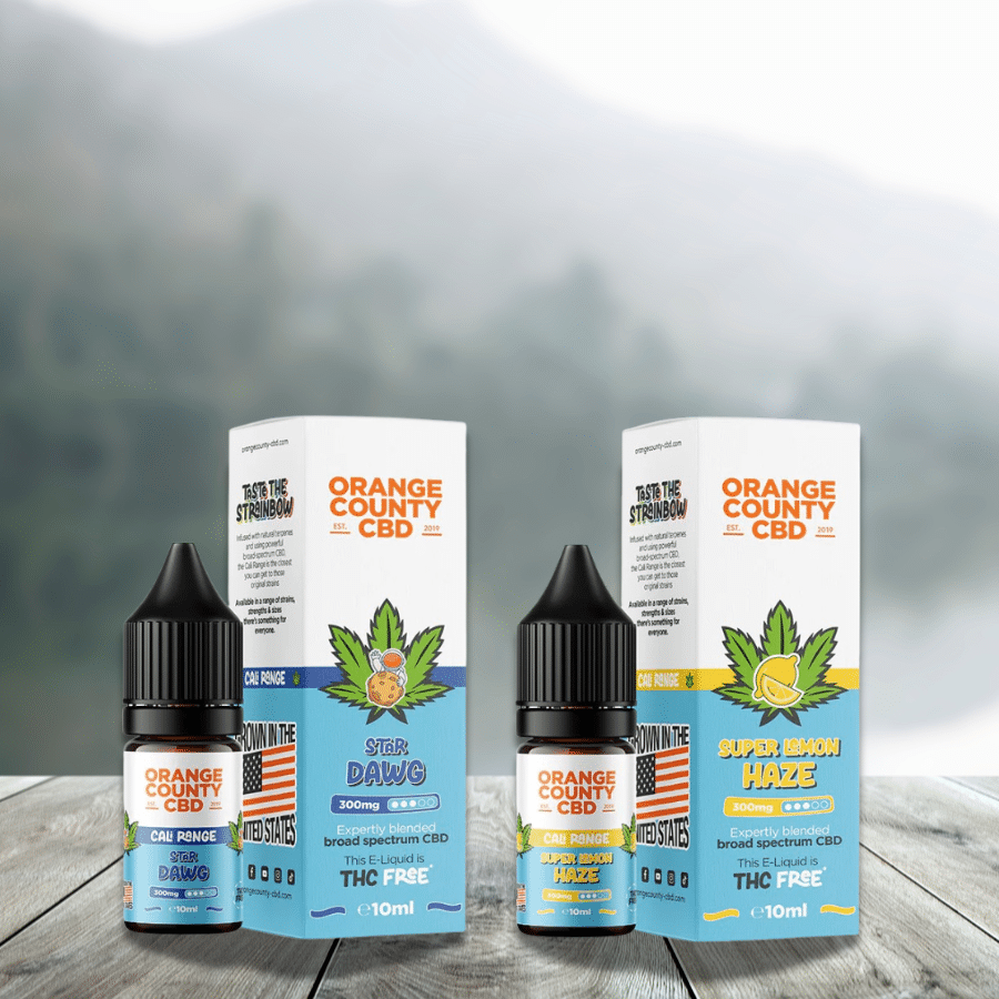 Orange County CBD E-Liquid 300 mg - 10 ml