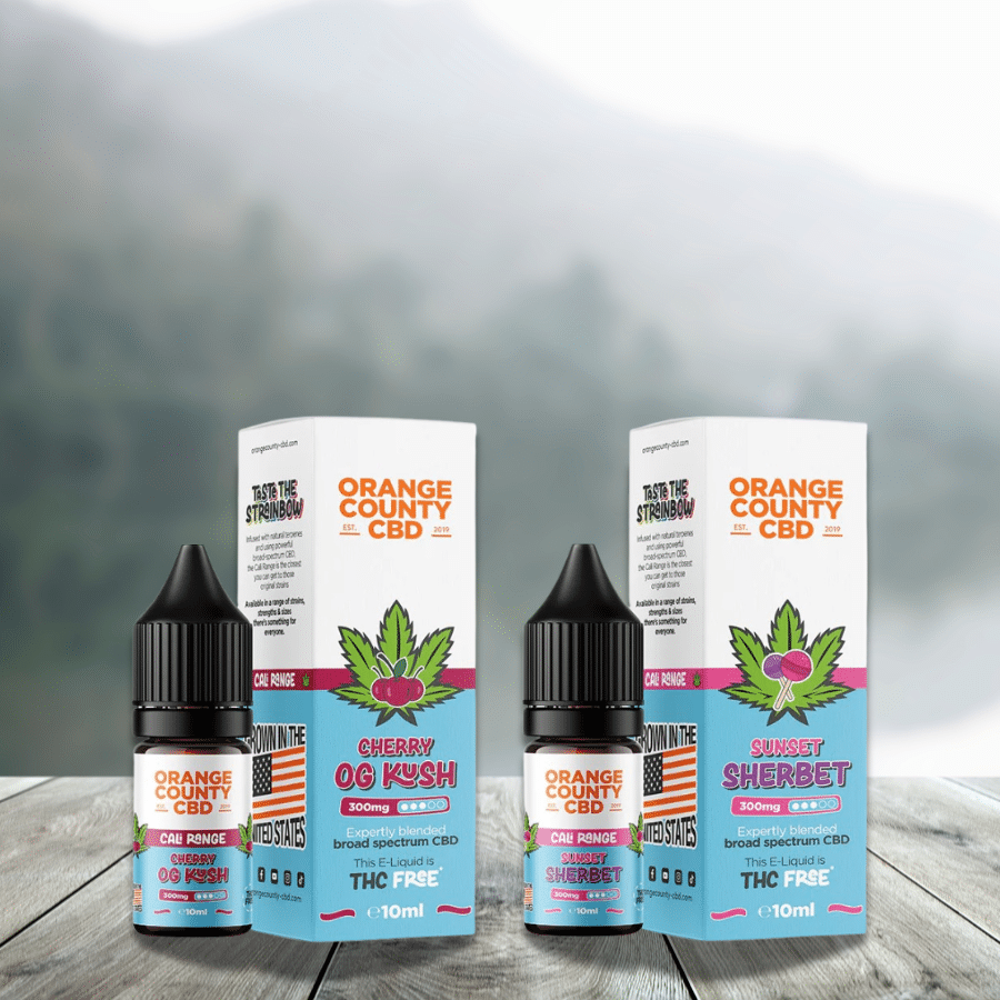 Orange County CBD E-Liquid 300 mg - 10 ml